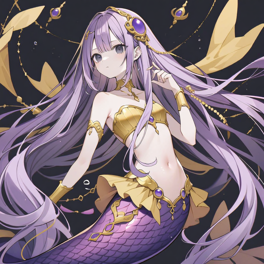 奥拉星（⭐️原创亚比&bull;660）晨曦海妖&mdash;&mdash;艾斐儿（上古）