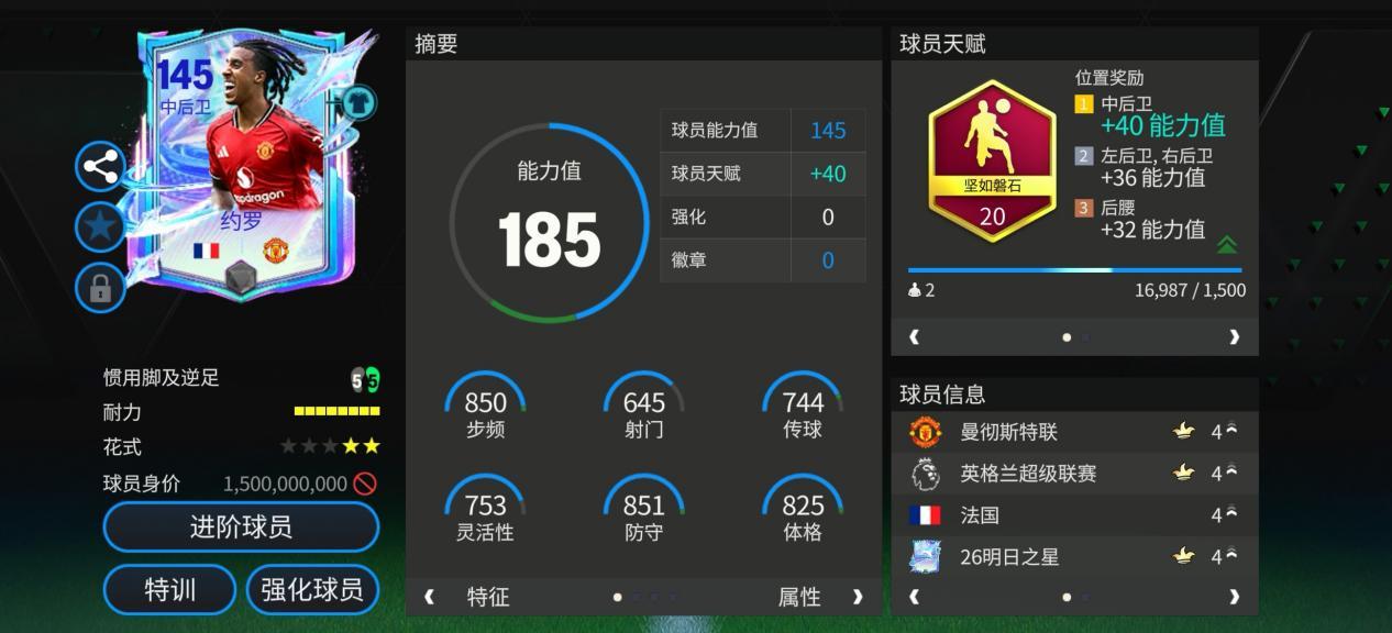 FC足球世界队套推荐：传奇与新星齐聚，明日之星队套（下）