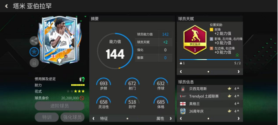 FC足球世界巨星来袭|创始周年庆前锋推荐&mdash;&mdash;亚伯拉罕