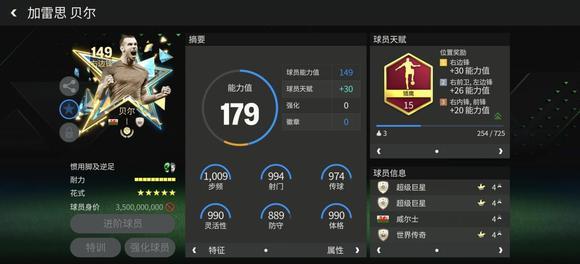 FC足球世界星耀FC：149明日之星球员&mdash;&mdash;贝尔（上）