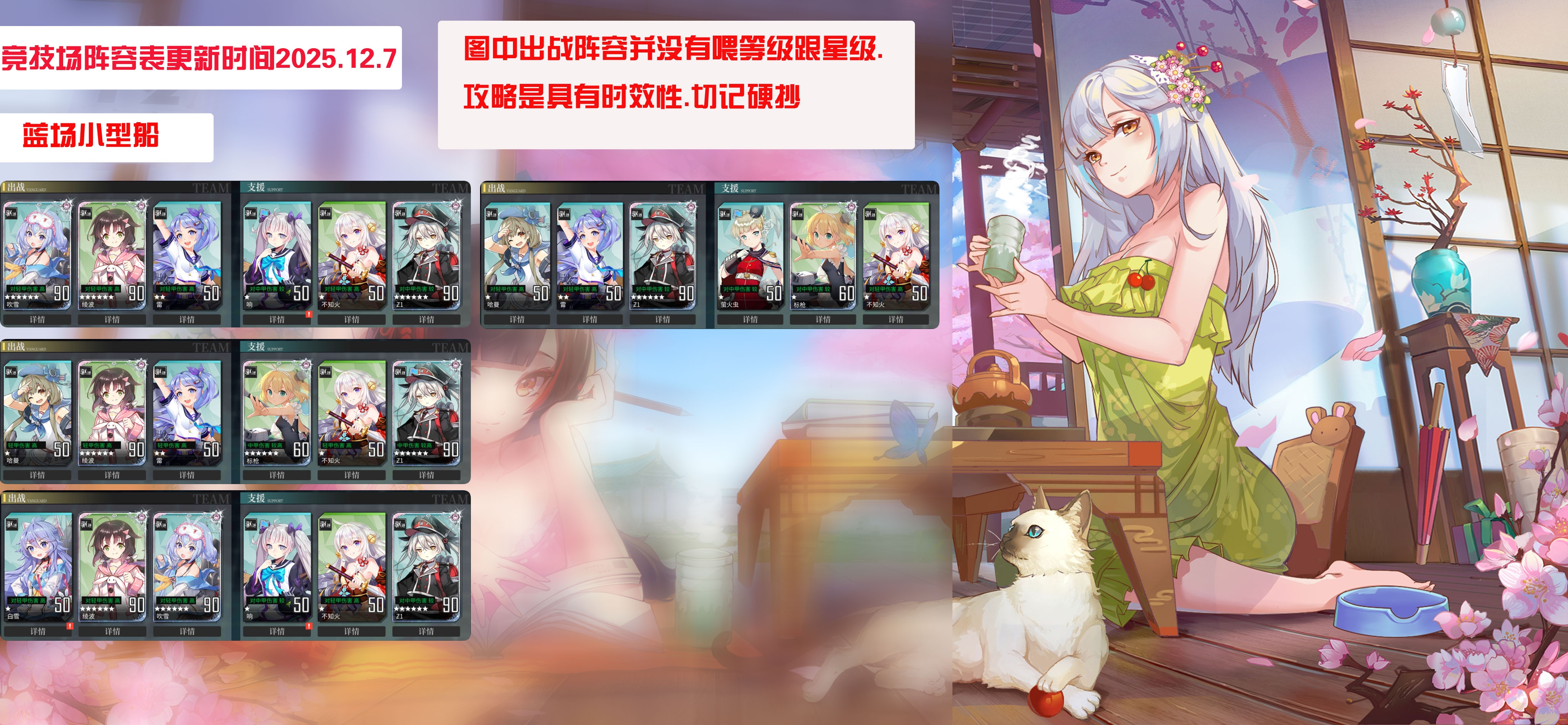 拂晓【凤栖攻略组】争锋舰灵推荐