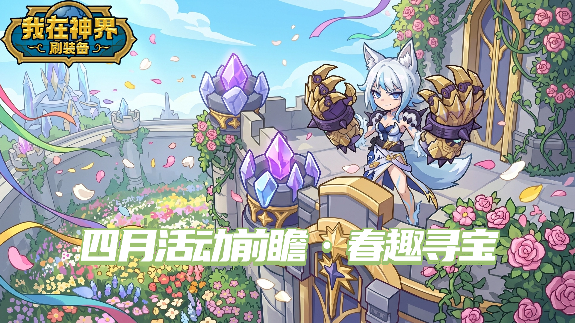我在神界刷装备【活动前瞻】春意共鸣，趣寻秘宝（内含礼包码）