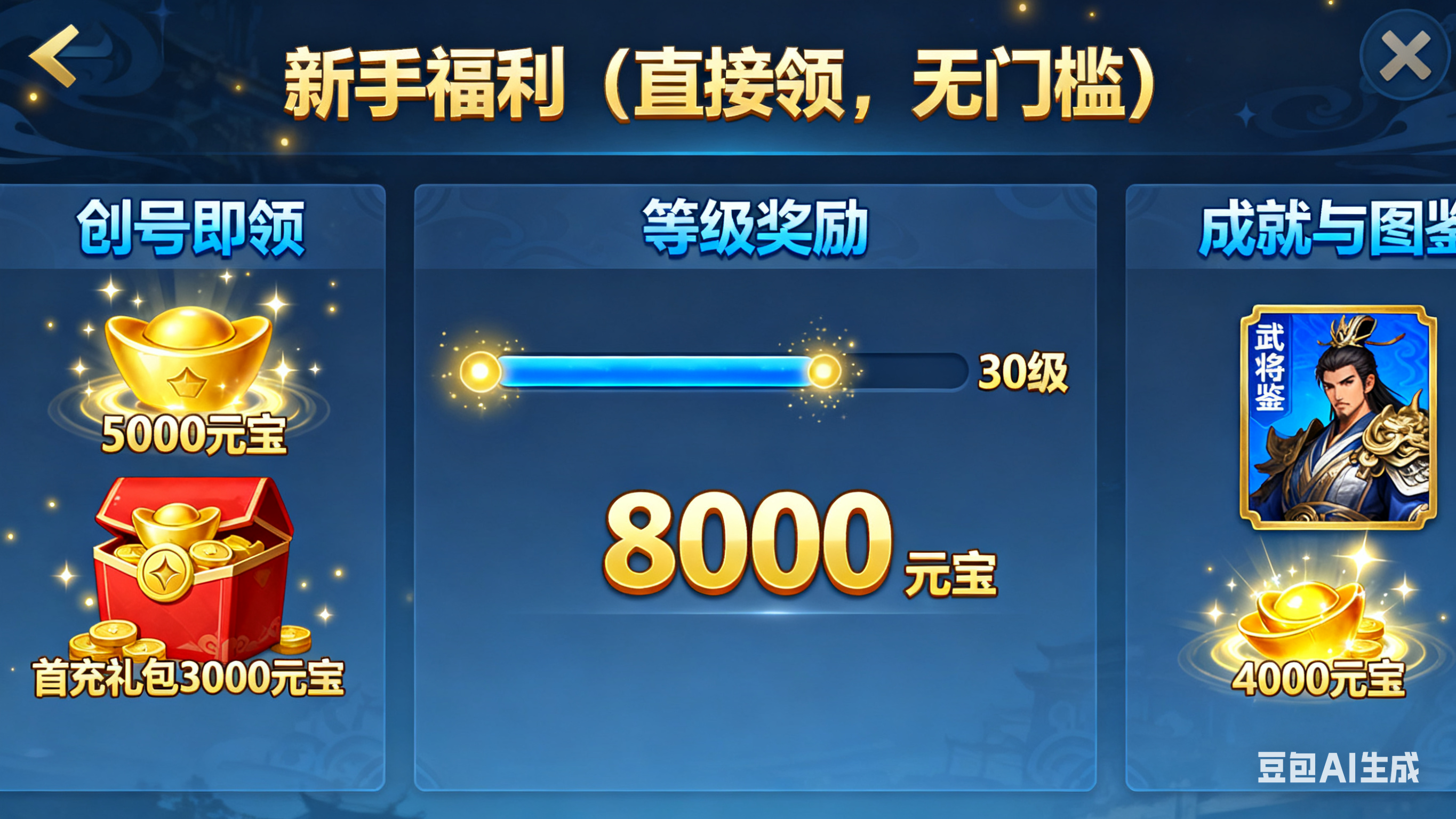 三国志幻想大陆1天攒3万元宝实操攻略（新手必看）
