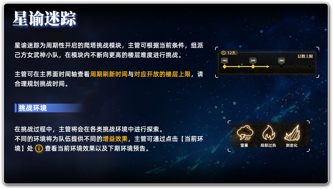 神行少女全新玩法【星谕迷踪】简介，向着更高处探索！