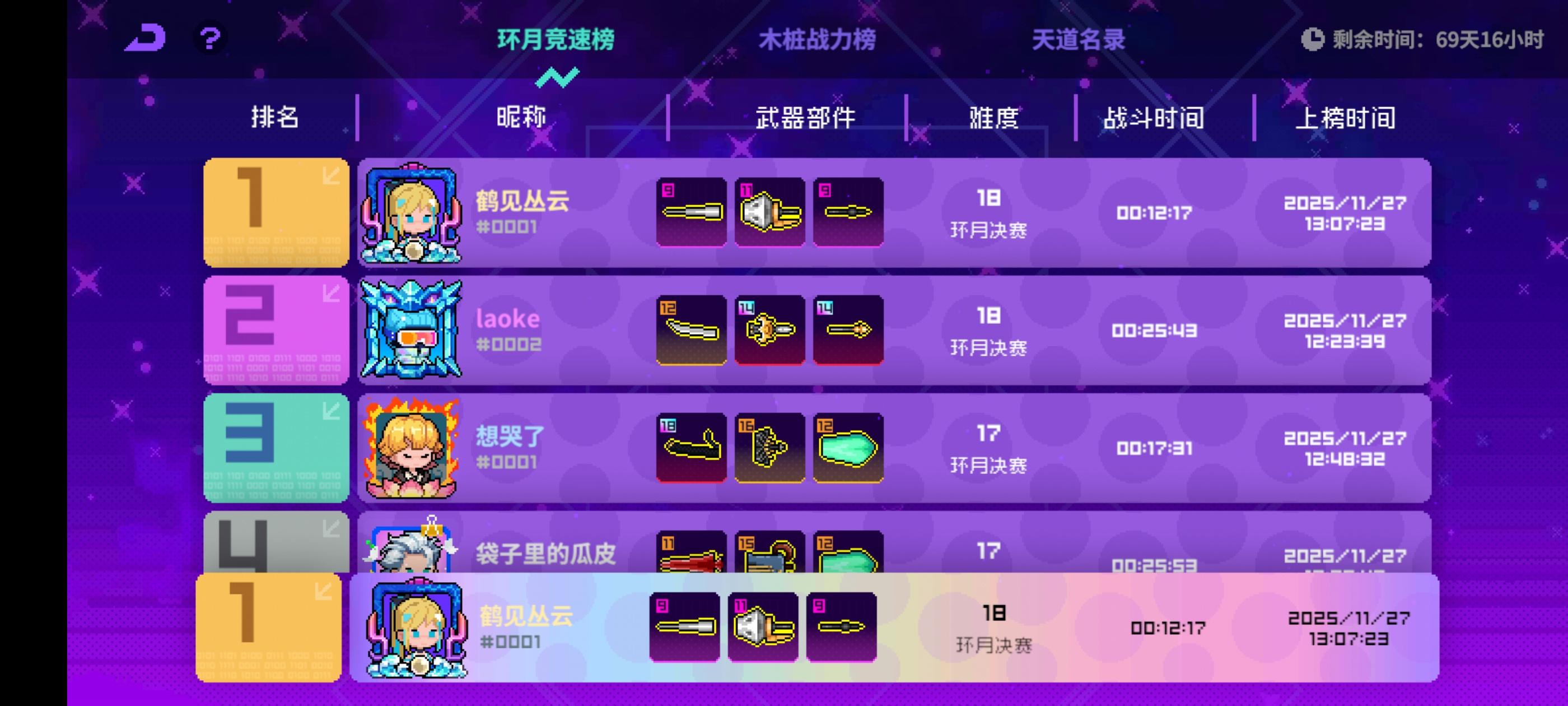 霓虹深渊：无限［环月深空2.0］出装搭配推荐！