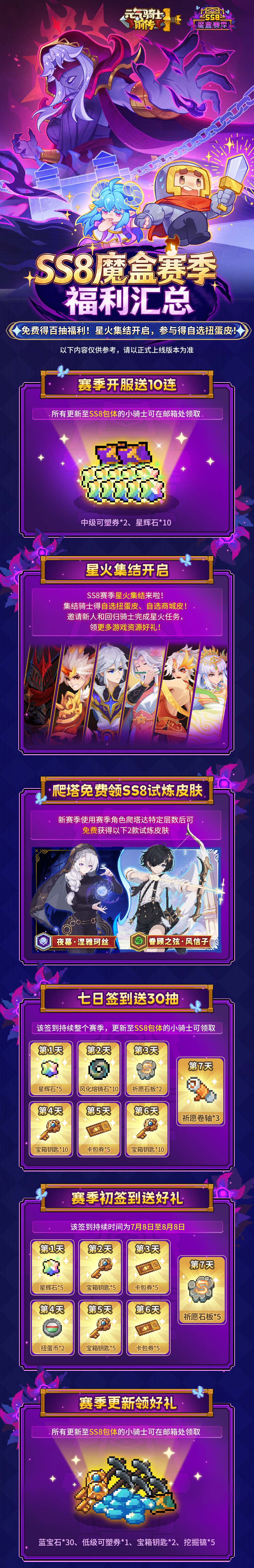 元气骑士前传【更新预告03】免费领百抽！送自选！送器灵！送皮肤！