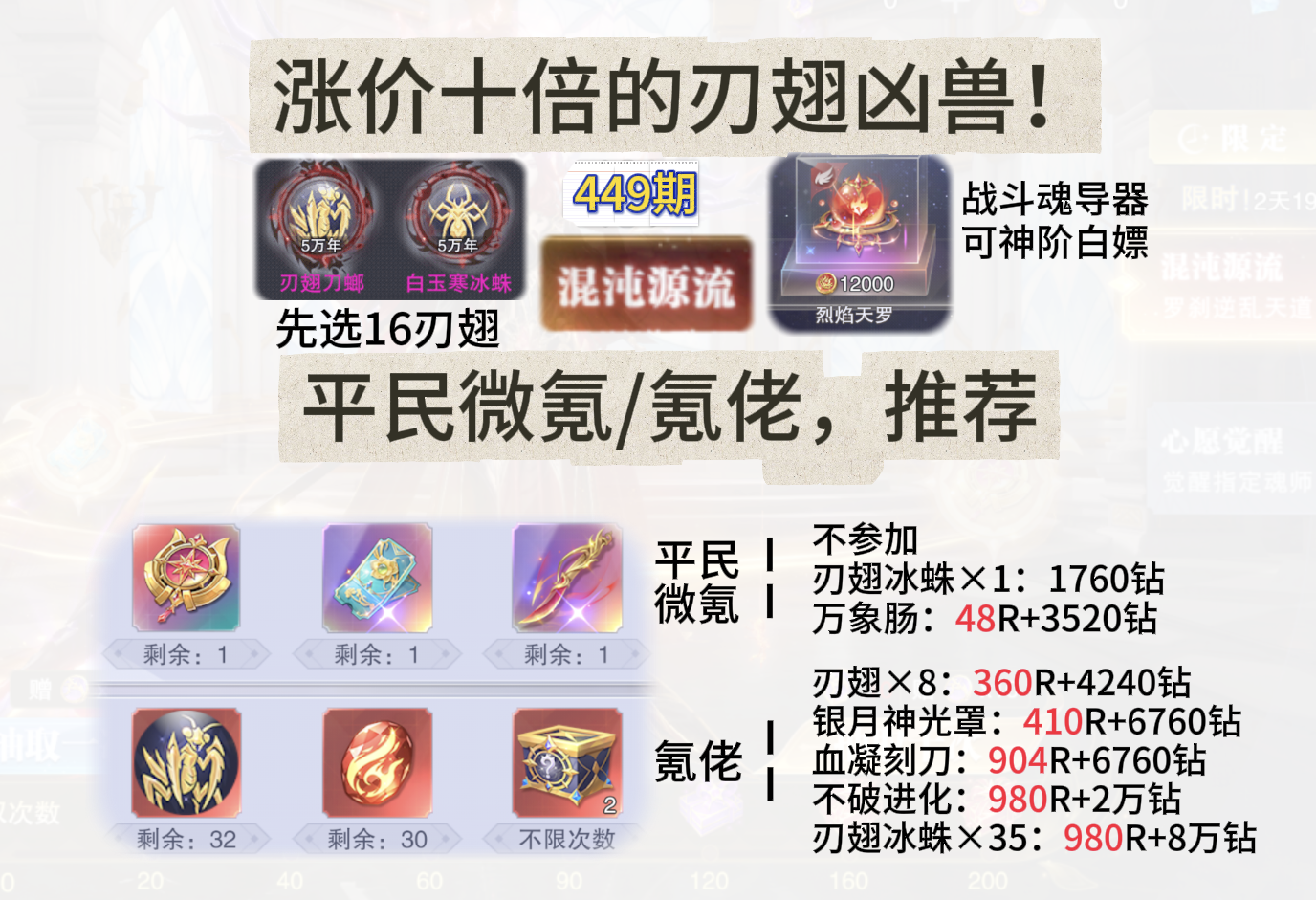 斗罗大陆：魂师对决第449期、混沌源流+嘉陵关S2