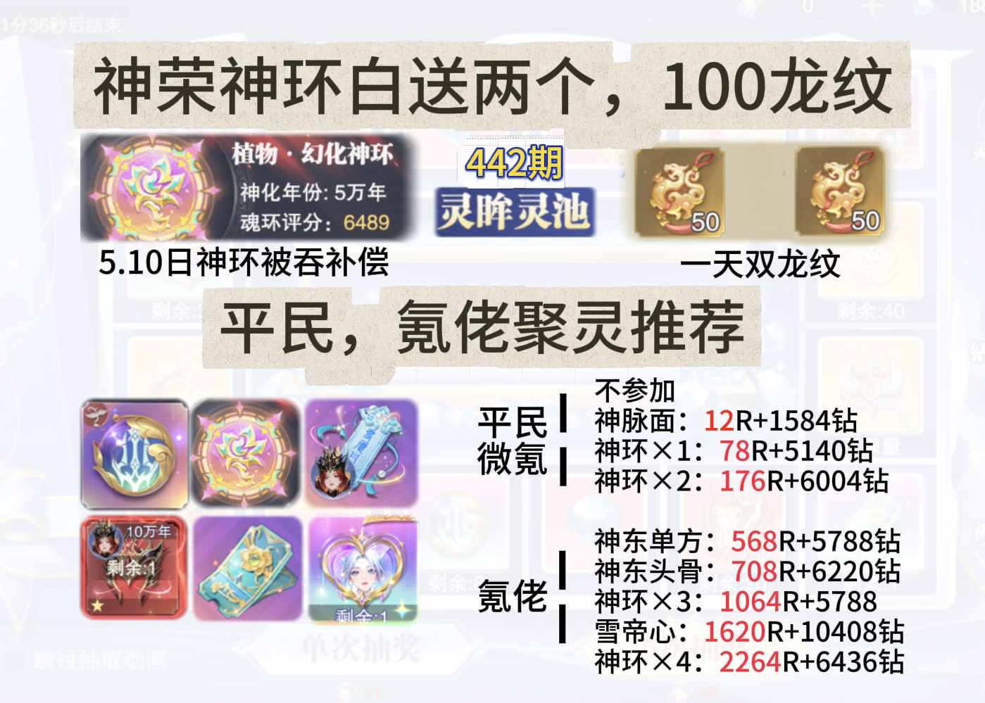斗罗大陆：魂师对决第442期、聚灵宝池S17
