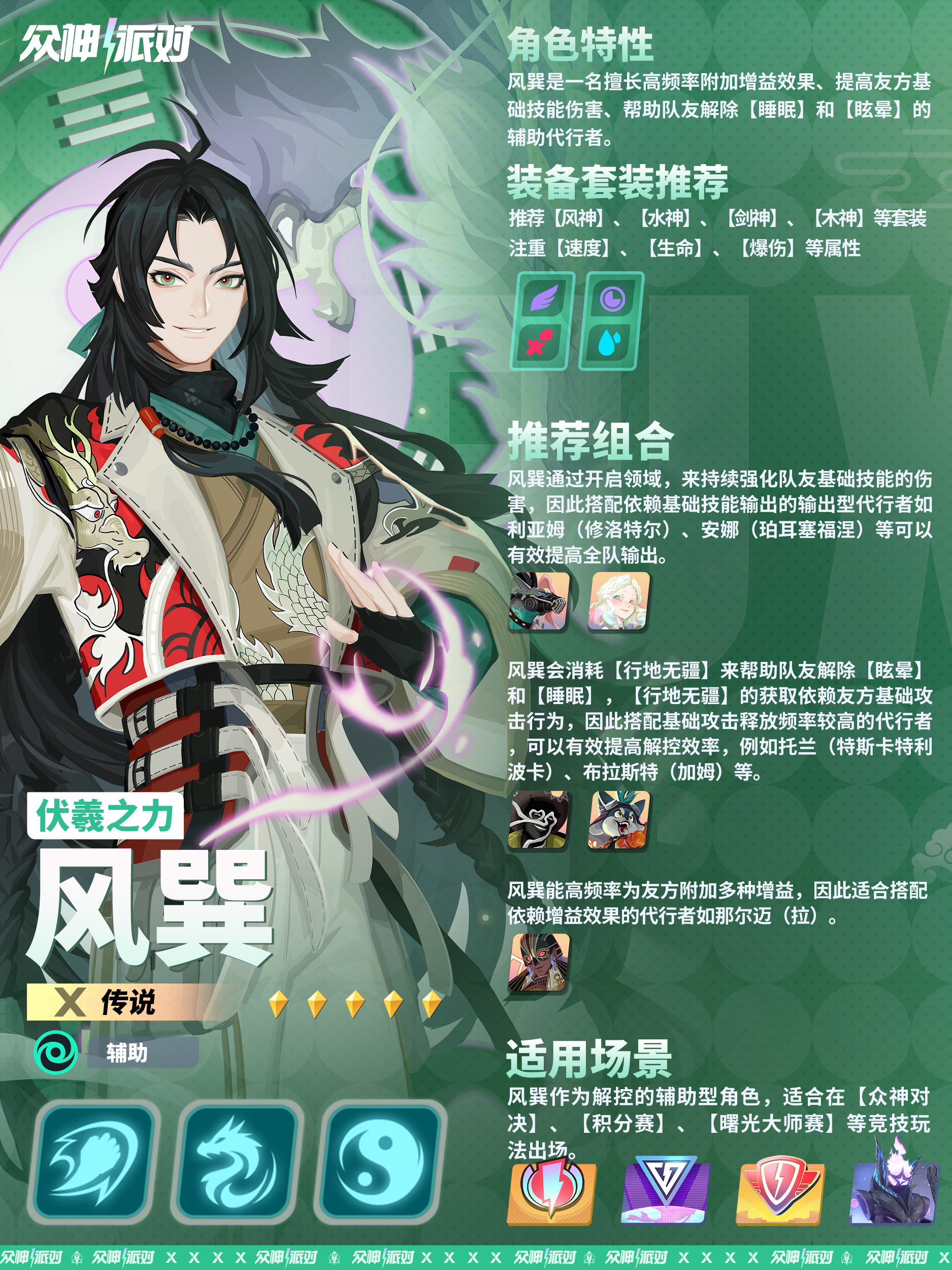 众神派对全新代行者 - 风巽&middot;伏羲之力登场！