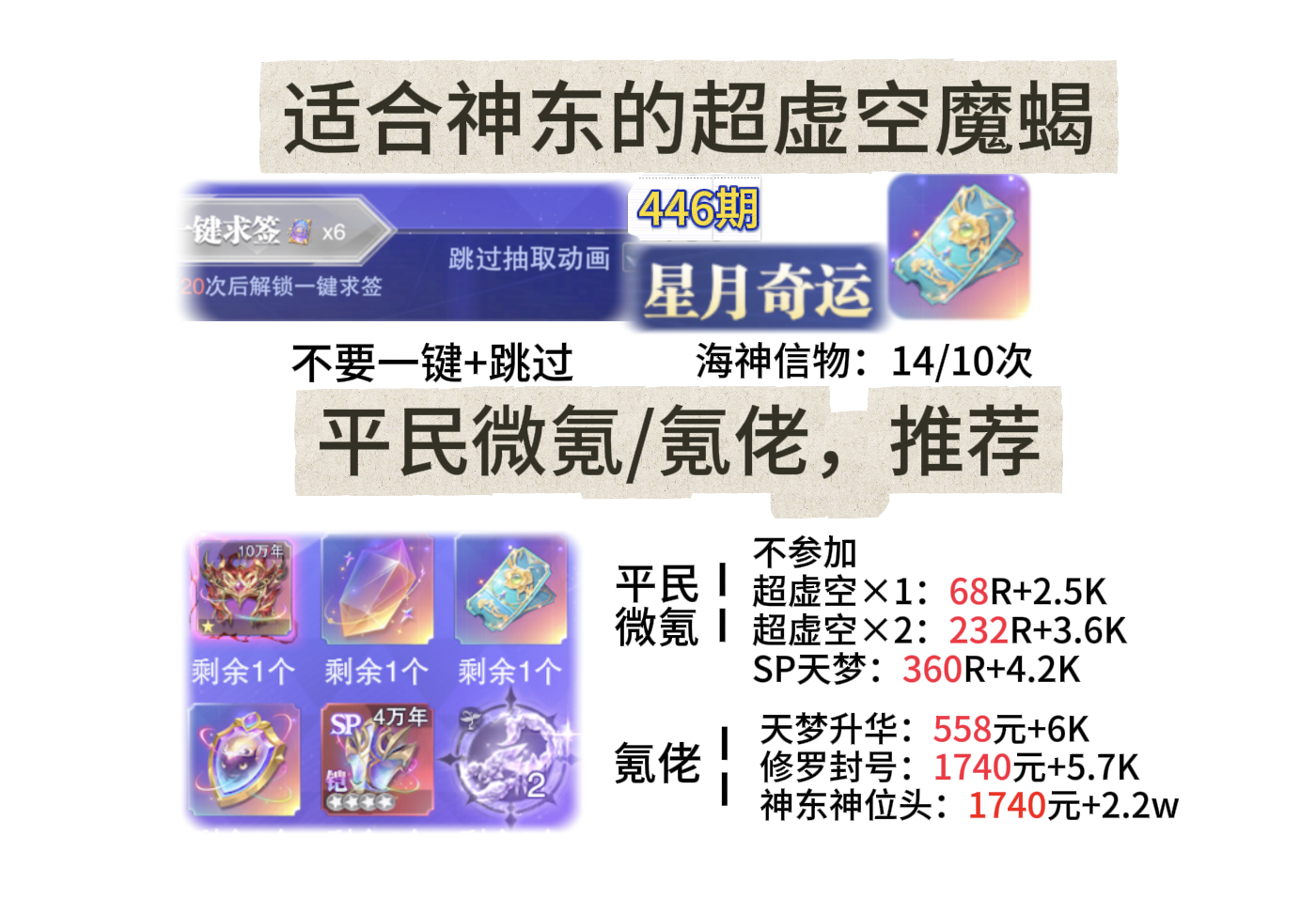 斗罗大陆：魂师对决第446期、星月奇运S19