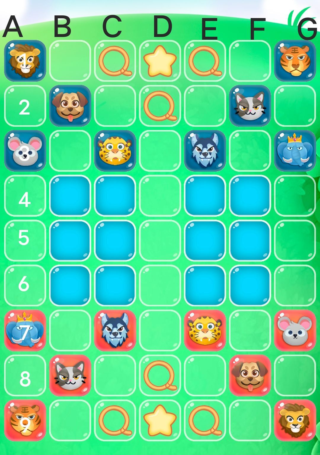 欢乐斗兽棋斗兽棋行棋思路之要道抢占