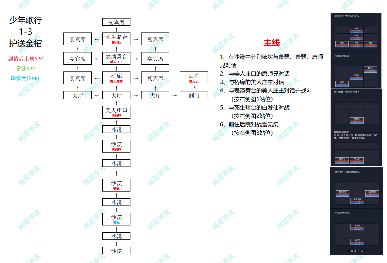 你的江湖少年歌行活动主线1-3《护送金棺》