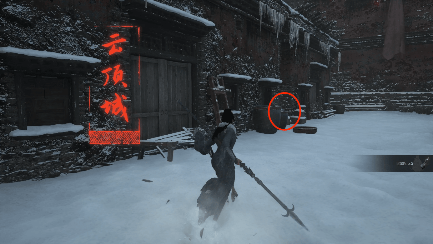 明末：渊虚之羽明末：渊虚之羽全流程攻略⑭ 第二章云顶城 雪堡主堡 主堡二楼电梯