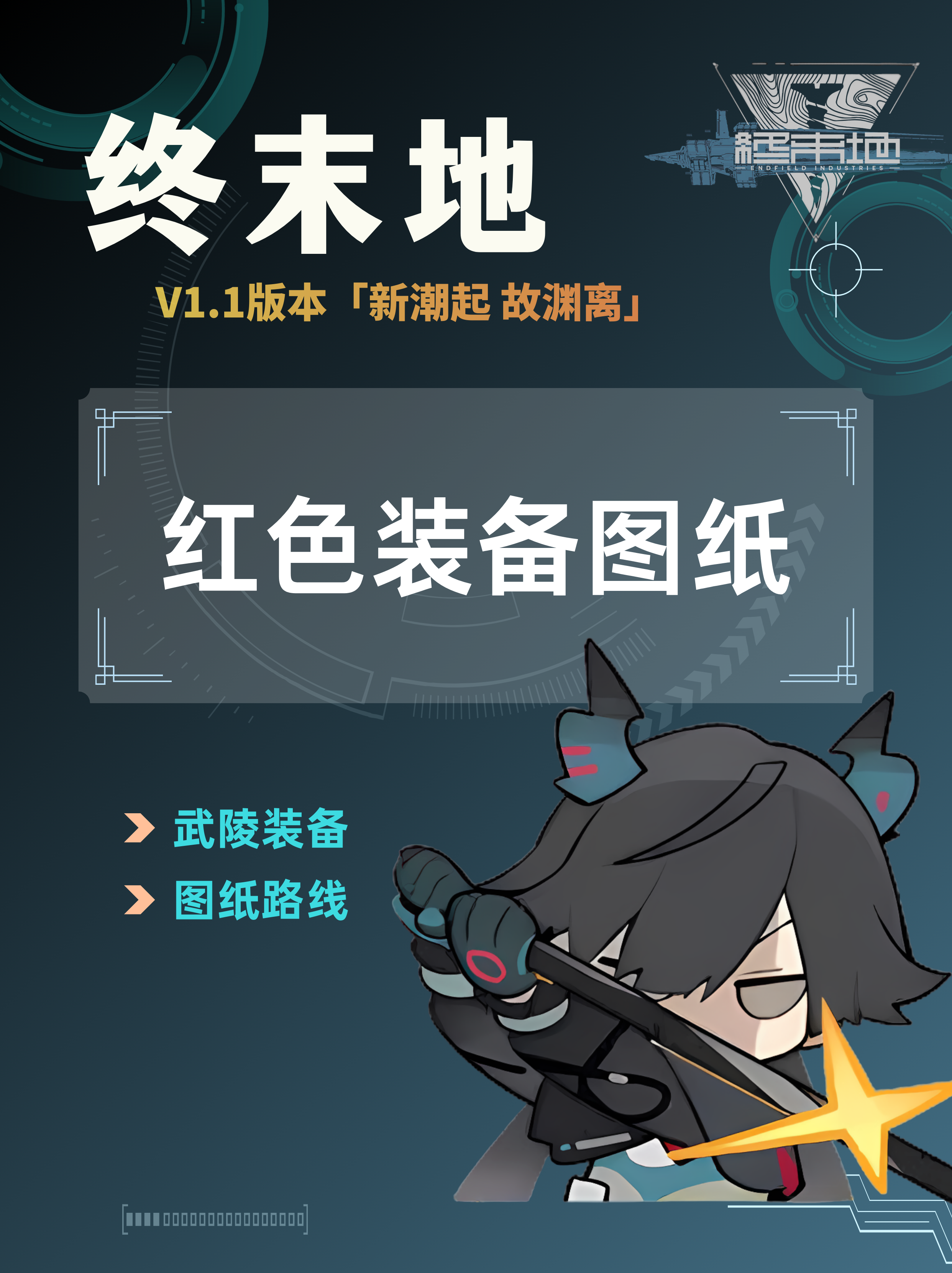 明日方舟：终末地【终末地】1.1版本新装备图纸获取方式
