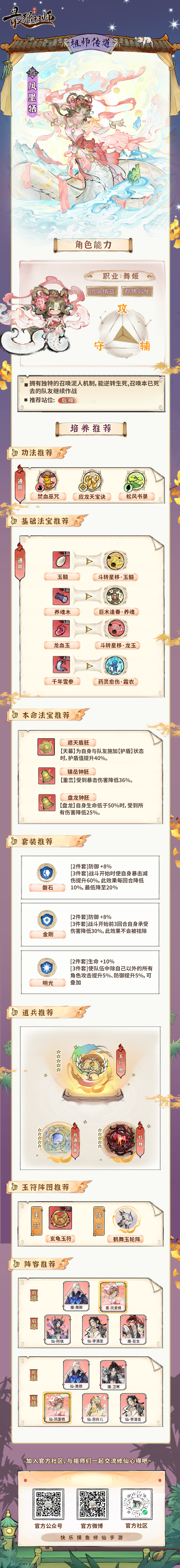 最强祖师祖师传道|弟子凤里牺培养推荐
