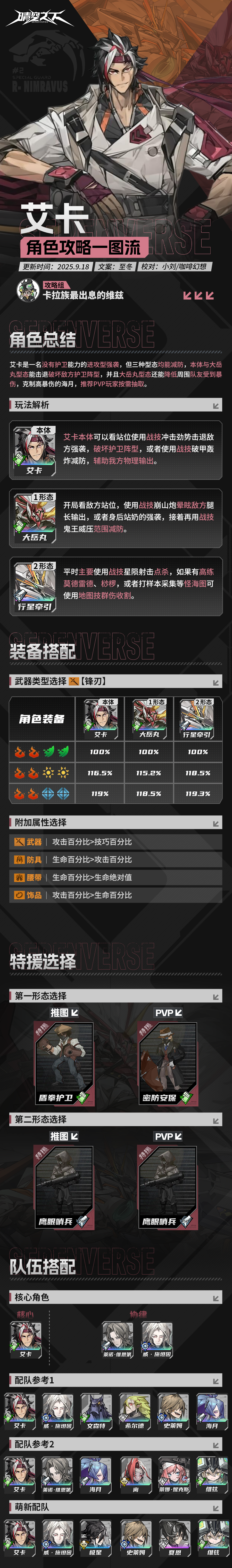 晴空之下【晴空之下】艾卡攻略 UP角色测评