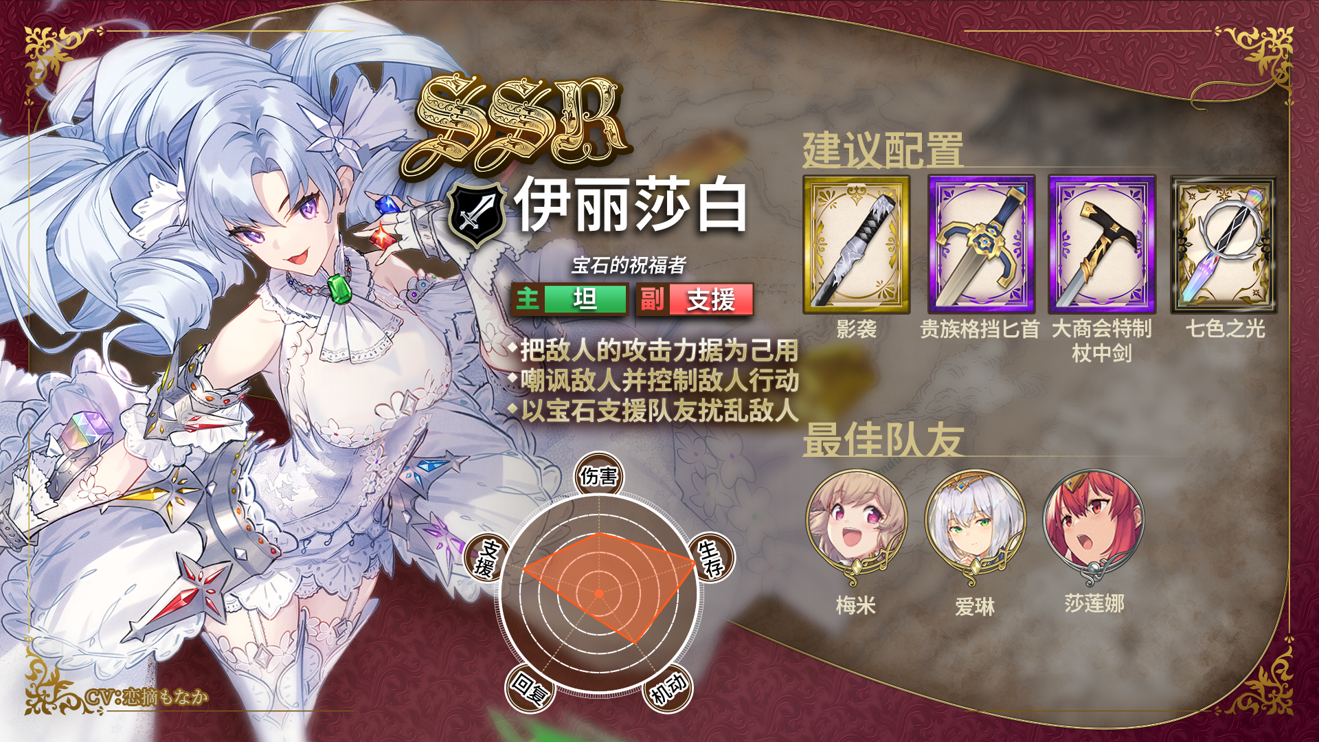 匠屋异闻录新店员到职&middot;伊丽莎白