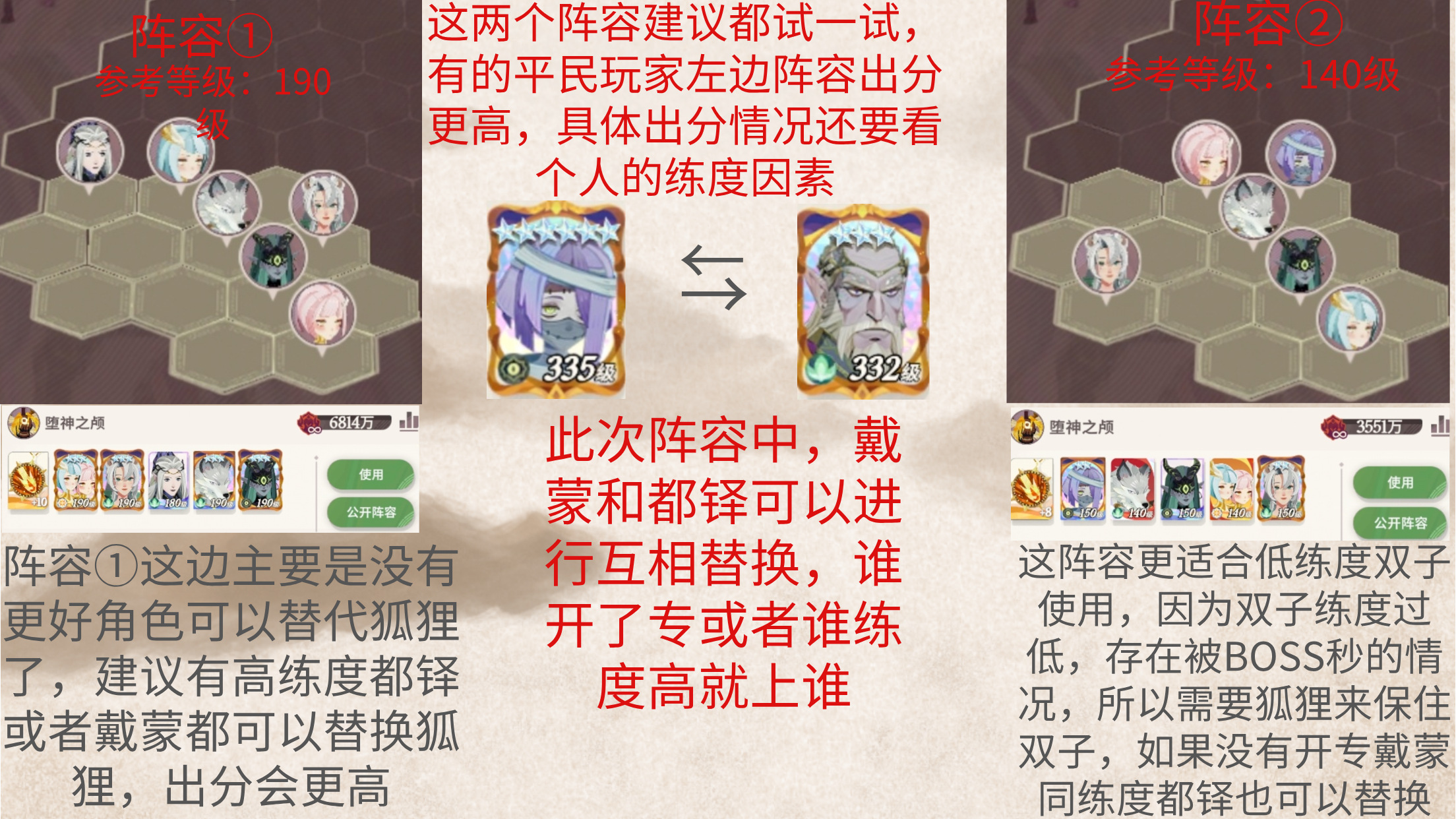 剑与远征：启程国服最新区H1迷梦堕神之颅阵容推荐（启程赛季）