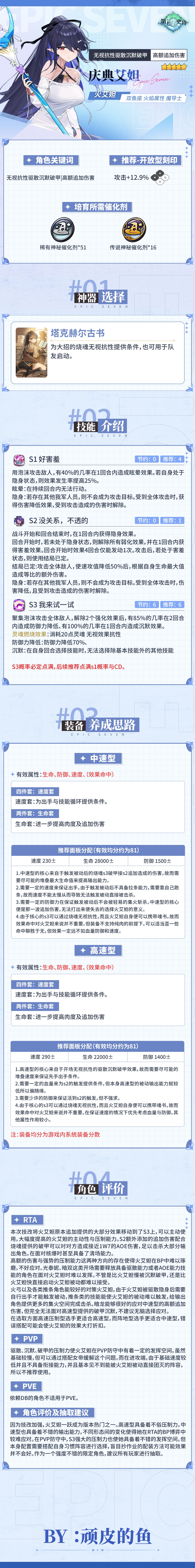 第七史诗旅者的探查 | 五星火焰属性魔导士&ldquo;庆典艾妲&rdquo;解析攻略