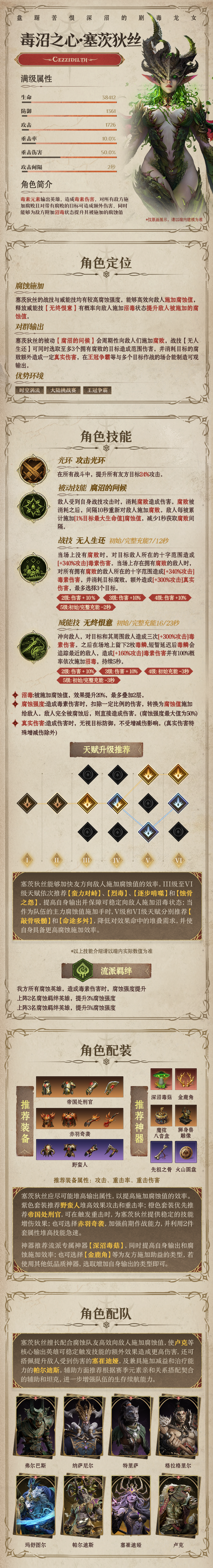 龙息：神寂毒沼之心&middot;塞茨狄丝
