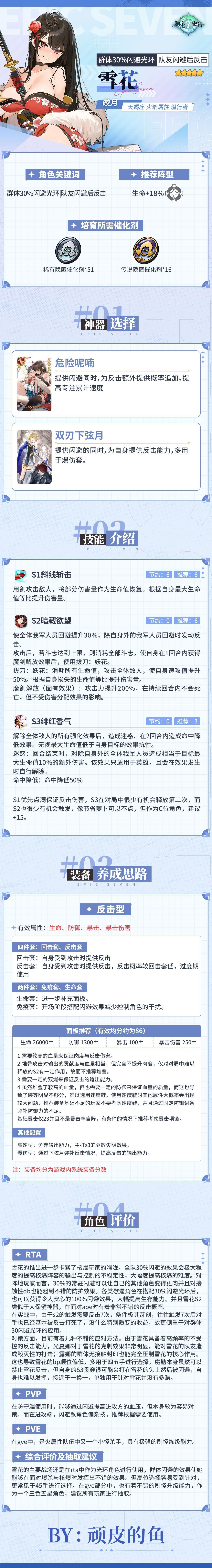 第七史诗旅者的探查 | 5星火焰属性潜行者「雪花」解析攻略