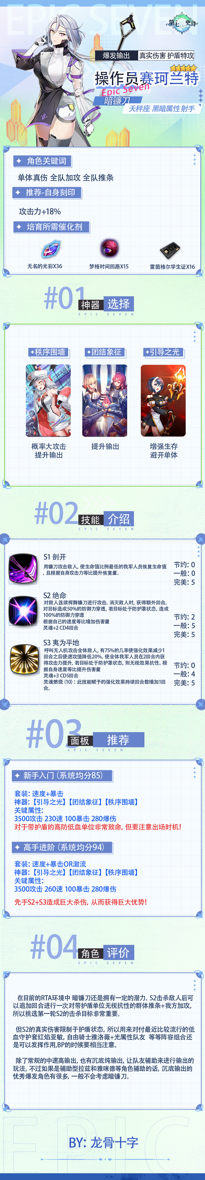 第七史诗旅者的探查 | 5星黑暗属性射手&ldquo;操作员赛珂兰特&rdquo;解析攻略