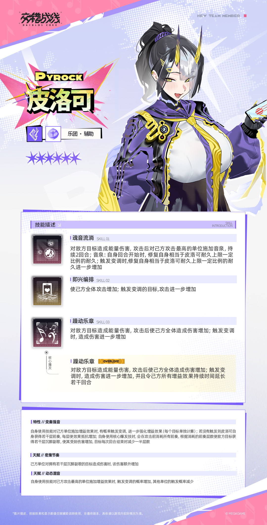 交错战线乐团新角色前瞻，来头不小。