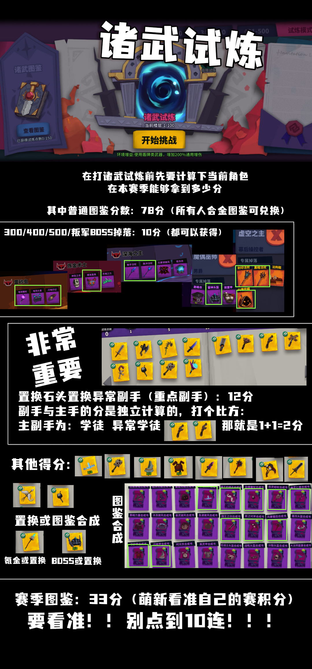 独奏骑士诸武试炼活动个人攻略~~~~