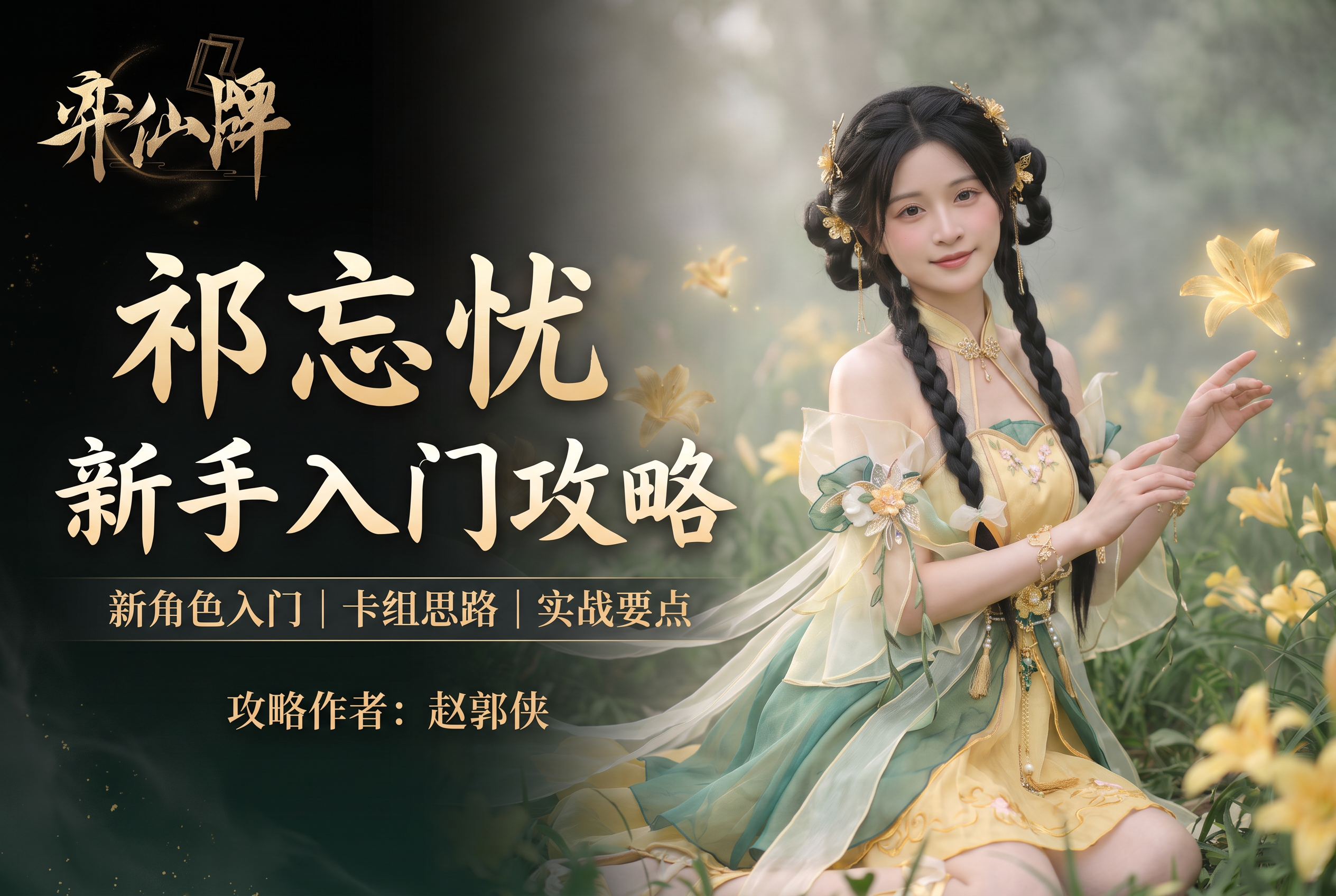 弈仙牌【弈仙牌天衍万象赛季】新手攻略之灵植祁忘忧