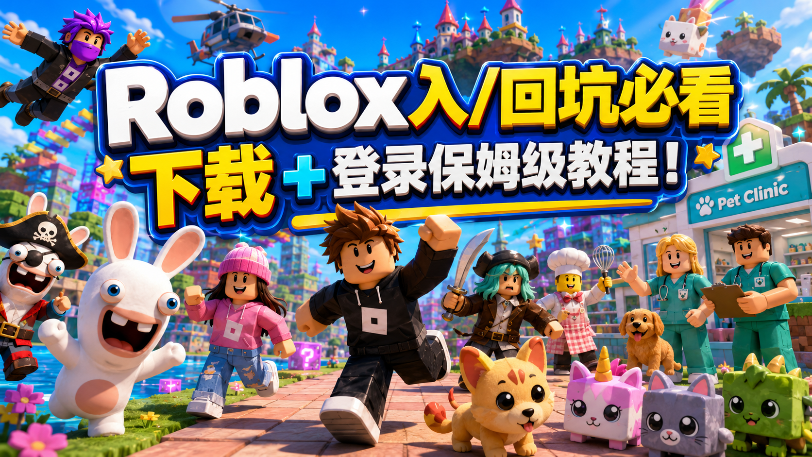 奇游加速器罗布乐思入/回坑必看！游戏下载＋登录保姆级教程！