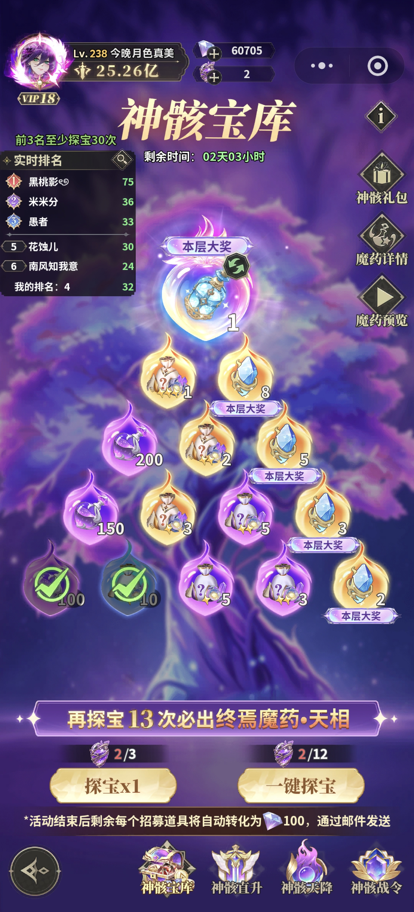 决斗学院终焉魔药活动