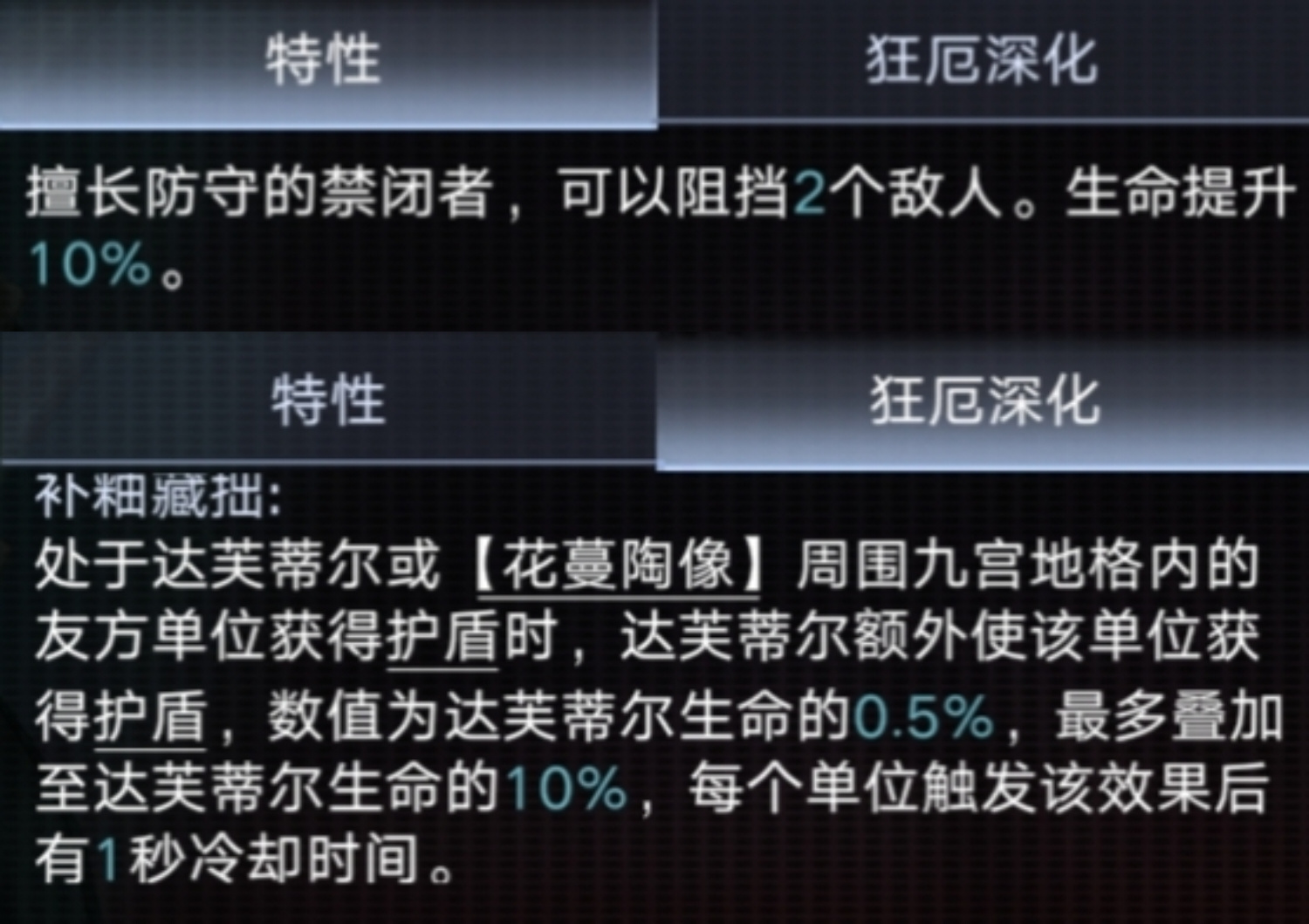 无期迷途【达芙蒂尔】角色测评