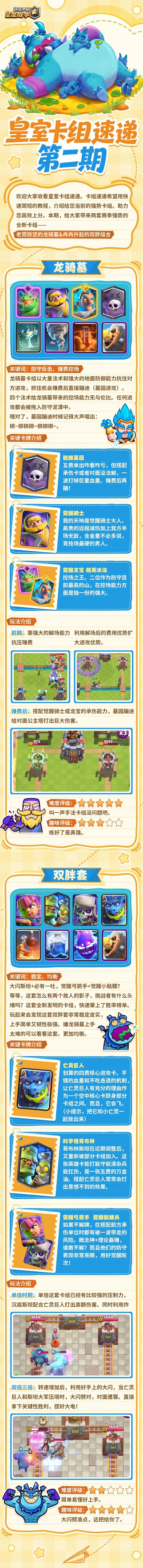 部落冲突：皇室战争皇室卡组速递第二期！八面玲珑+叹息之墙