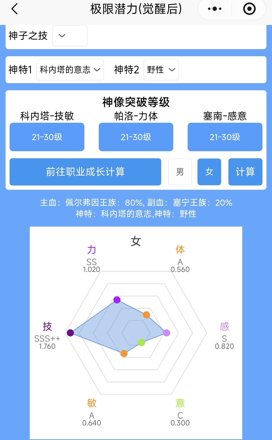 诸神皇冠佩尔弗因魔人玩法:极限技巧流（900技巧）