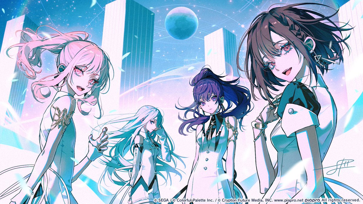 初音未来：缤纷舞台《初音未来：缤纷舞台》25点，Nightcord见。1.5周年纪念贺图公开